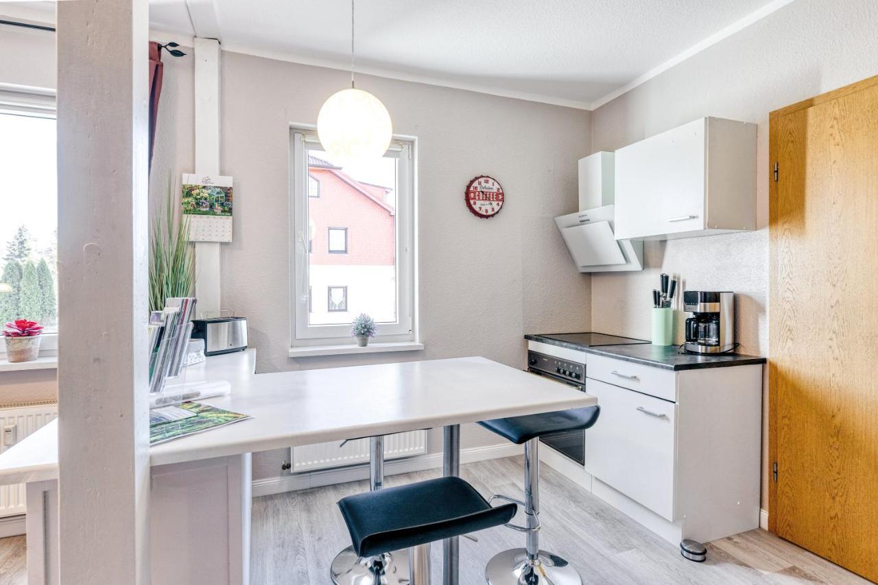 Ferienwohnung Ziesing Friedrichsbrunn 塔勒 外观 照片