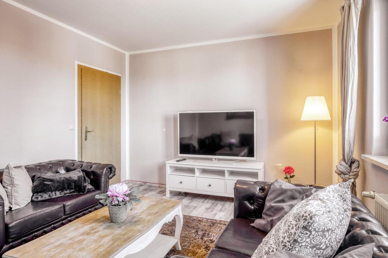 Ferienwohnung Ziesing Friedrichsbrunn 塔勒 外观 照片