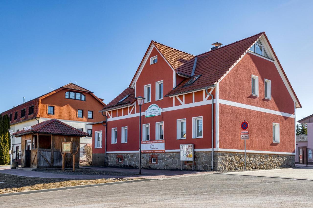 Ferienwohnung Ziesing Friedrichsbrunn 塔勒 外观 照片