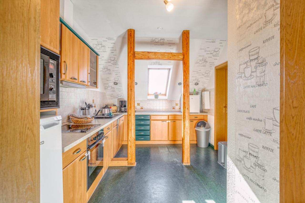 Ferienwohnung Ziesing Friedrichsbrunn 塔勒 外观 照片